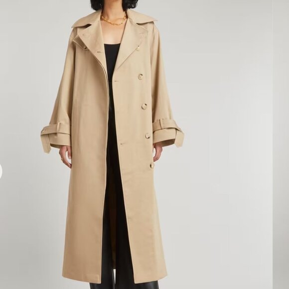 NWT ALIGNE Gilda Maxi Trench Coat- Bloggers Fav - Picture 1 of 5